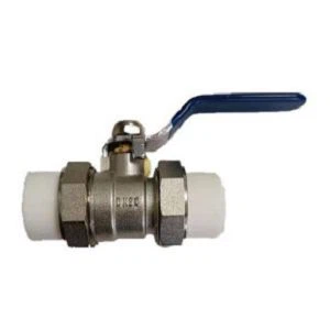 PPR nikeliu padengtas rutulinis vožtuvas